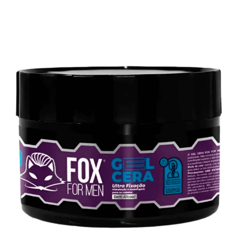 Gel Cera Hidratante Efeito Teia 300g – Fox For Men