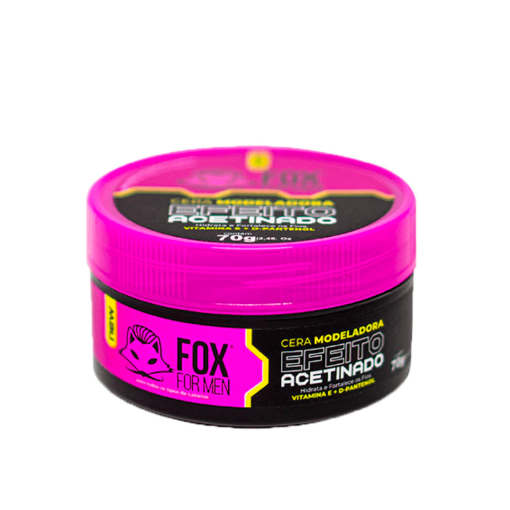 Cera Modeladora Efeito Acetinado 70g-Fox Men